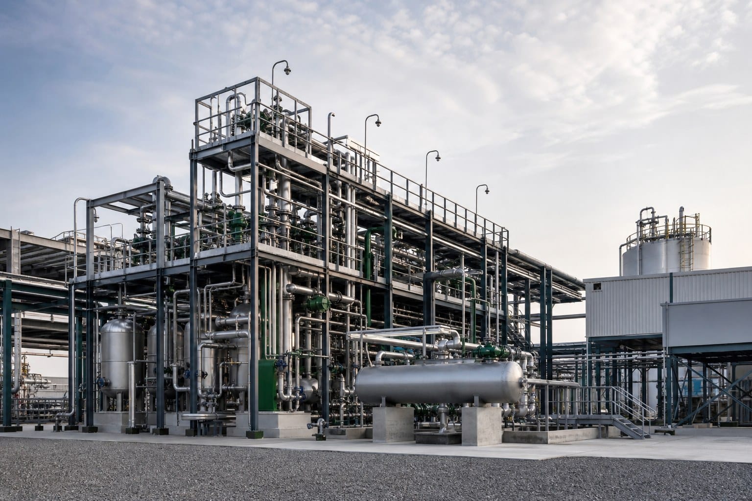 Anonymous modern energy and process facility
